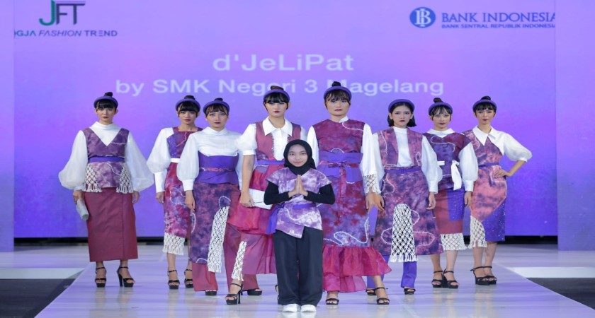 d’JeLiPat  Tampil   Di  Runway Jogja Fashion Trend 2023
