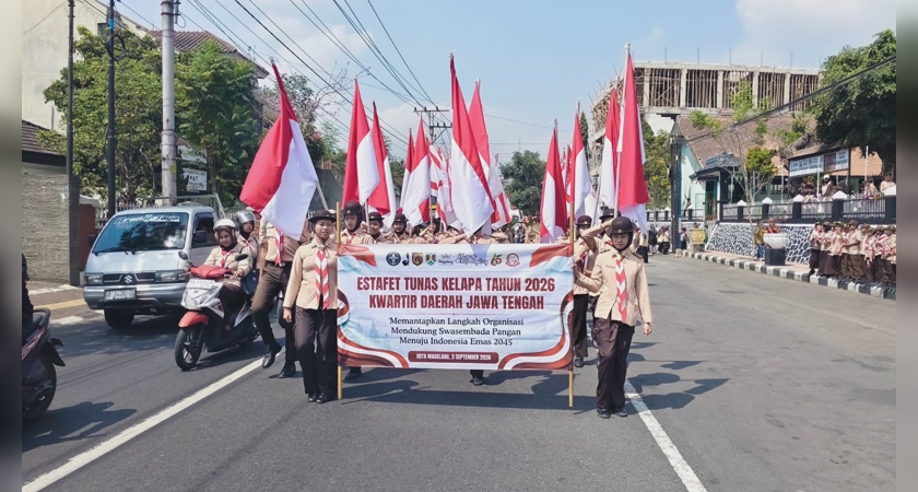SMK N 3 Magelang Turut Ambil Bagian dalam Estafet Tunas Kelapa 2026