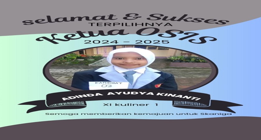 PESTA DEMOKRASI SMK NEGERI 3 MAGELANG DALAM PEMILIHAN KETUA OSIS PERIODE 2024/2025