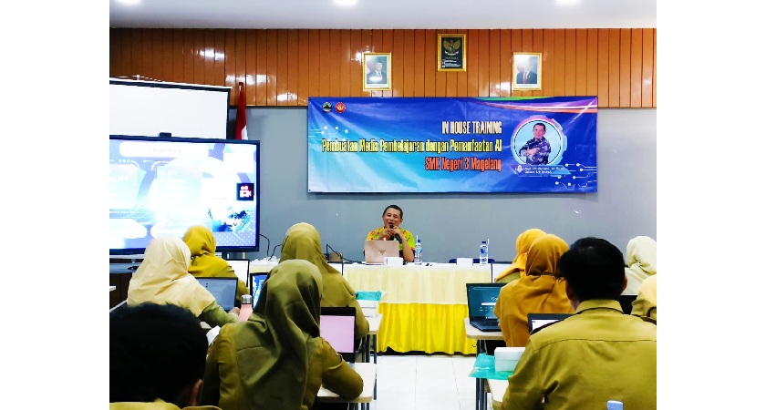 SMK Negeri 3 Magelang Gelar Pelatihan AI untuk Tingkatkan Kompetensi Guru