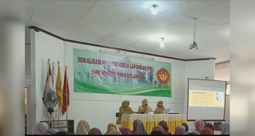 Sosialisasi Praktik Kerja Lapangan kepada Orang Tua Murid